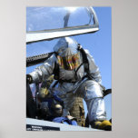 A rescue drill is performed on the flight deck