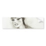 A Retro Girl Bumper Stickers