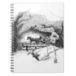 horse, buggy, central park, art, landscape,