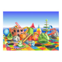 A Riot in the Toybox posters