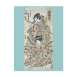 A risque version of the tale of Akisame Ukiyoe Post Cards