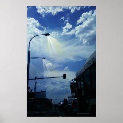 A Road To Heaven Print by StarK8tz
