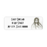A Robed Jesus Custom Return Address Labels