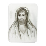 A Robed Jesus Flexible Magnets