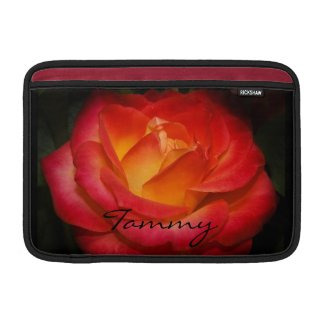 A Rose Aflame For My Love 11" MacBook Sleeve