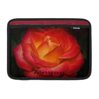 A Rose Aflame For My Love 11" MacBook Sleeve