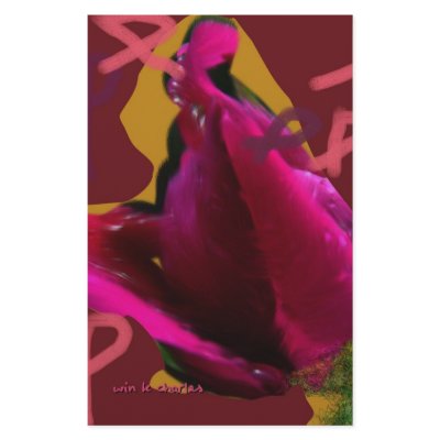 a rose for cansor customized stationery by starrose22