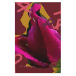 a rose for cansor customized stationery