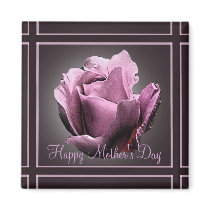 a rose for you-Happy Mother's Day magnets by Just2Cute a rose for you-Happy Mother's Day magnets