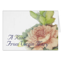 A Rose From Virgin Mary-Customize cards
