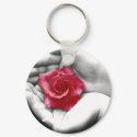 A Rose in the Hand 2 keychains by Sky_Blue_Photography A Rose in the Hand 2 keychains
