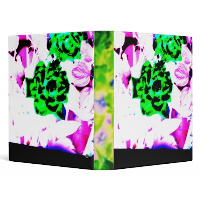 A ROSE OF A DIFFERENT COLOR VINYL BINDERS by SAPPYJIM