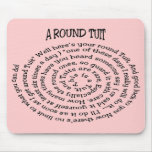 A Round Tuit Pink Mousepad