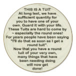 A Round Tuit ~ sticker