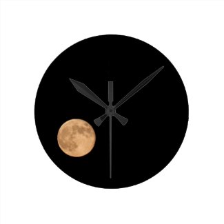 a round wallclock - Customized