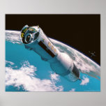 A Routine Flight to the Moon Print