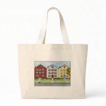 A Row of Houses Bag
