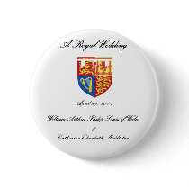 A Royal Wedding Pinback Button