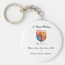 A Royal Wedding Key Chain