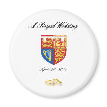 A Royal Wedding Refrigerator Magnet