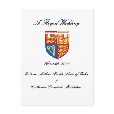 A Royal Wedding Postcards