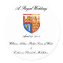 A Royal Wedding Round Stickers