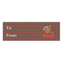 a run for life funny turkey business cards