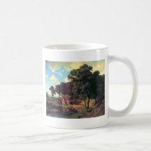 A rustic mill by Bierstadt Mug