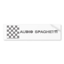 A.S. Bumper Sticker. White. bumper stickers