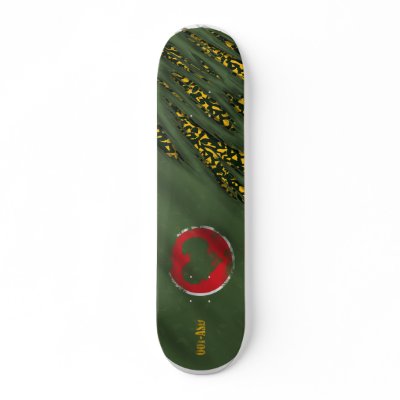 A.S.D camo skateboard by soniamcangel