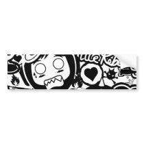 A.S.D Pattern Bumper Stickers
