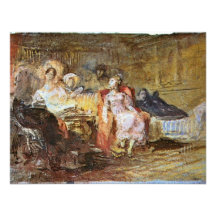 A Salon By Turner Joseph Mallord William Invitations