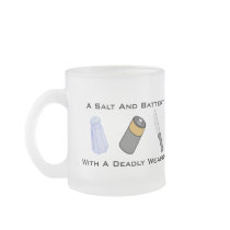 A Salt And Battery With A Deadly Weapon Coffee Mug