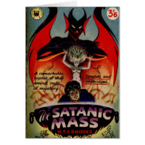 A Satanic Mass! Card
