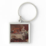 A Scene from 'Tartuffe' by Moliere, 1850 Key Chains