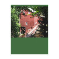 A SCENE OF A GRIST MILL postcards