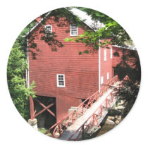 A SCENE OF A GRIST MILL stickers