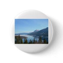 A Scenic View in Skagway, Alaska Pinback Buttons