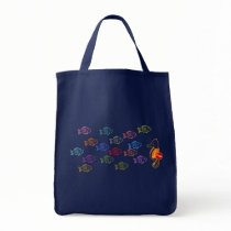 A School of Fish Doodle Art Bag bags