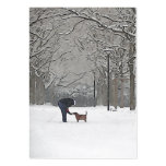 a scoop of snow business cards
