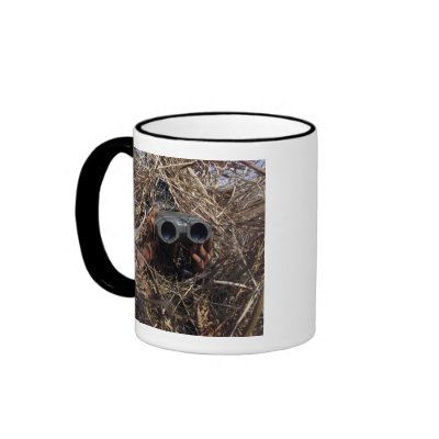 A scout observer practices observation techniqu coffee mugs by stocktrek
