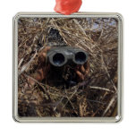 A scout observer practices observation techniqu christmas tree ornament