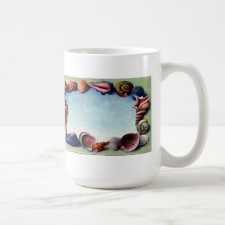 A Seashell Frame Mug