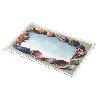 A Seashell Frame Placemat