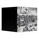 A Section of a Map of Milan, 1640 binders