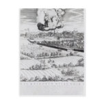 A Section of a Map of Milan, 1640 Postcards