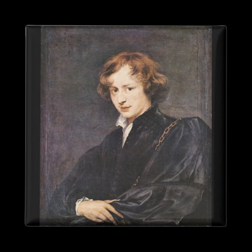 A self portrait by Antoon van Dyck Fridge Magnet