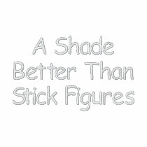 A Shade Better Than Stick Figures embroidered shirts by ASBTSF A Shade Better Than Stick Figures embroidered shirts