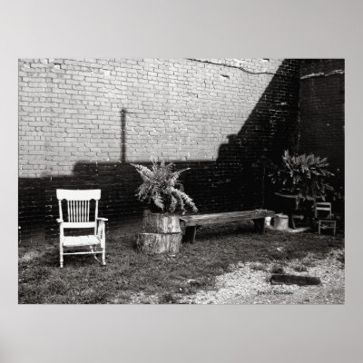 A Shady Place Print by bhbphotos