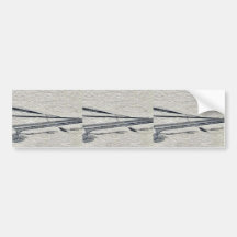 A shamisen Ukiyo-e. Bumper Stickers